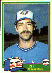 1981 Topps Baseball Cards      248     Joey McLaughlin